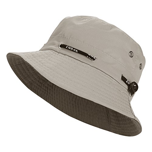 Unisex Summer Bucket Hat Wide Brim Sun Hat UPF 50+ Fisherman Hat Sun UV Protection Hat Adjustable Fishing Hat Beach Hat Foldable Outdoor Cap for Women Men Hiking Camping Traveling Hunting Fishing