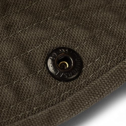 Tilley Men's Wanderer Sun Hat, OLIVE, 7 1 2 UK