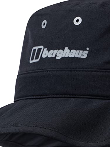 Berghaus Unisex Ortler Boonie Hat, Jet Black/Monument, One Size