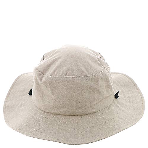 Quiksilver Men's Bushmaster Sun Protection Floppy Visor Bucket Hat, Khaki, L-XL UK