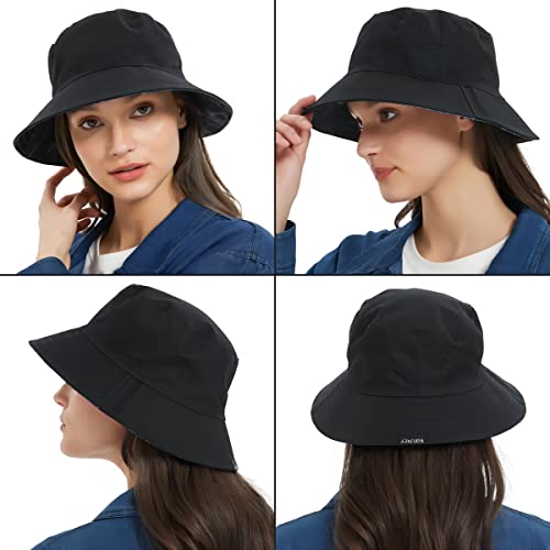 EINSKEY Reversible Camo Bucket Hat, Unisex UPF 50+ Cotton Sun Hat for Outdoor Beach Travel Golf Safari Fishing Travelling Hiking