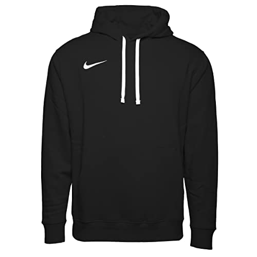 NIKE Men's M Nk Flc Park20 Po Hoodie Sweatshirt, BLACK/WHITE, L UK