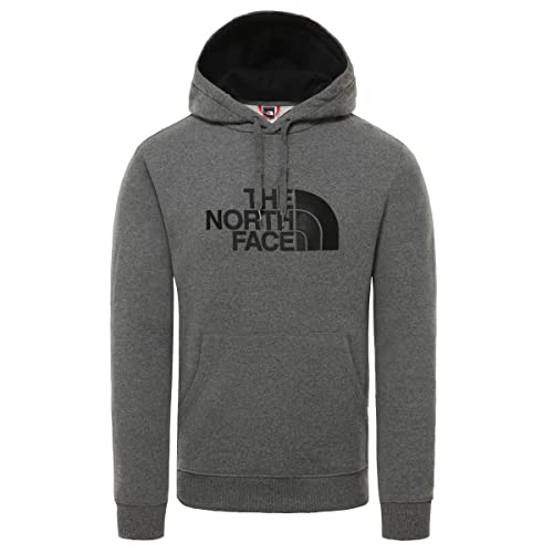 North Face T0AHJYLXS Men's Hooded Sweatshirt, Grey, Size: Extra Large (Manufacturer Size: Extra Large)