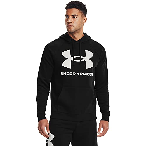 Sporty running hoodie with loose fit, comfortable and warm hooded jumper for men