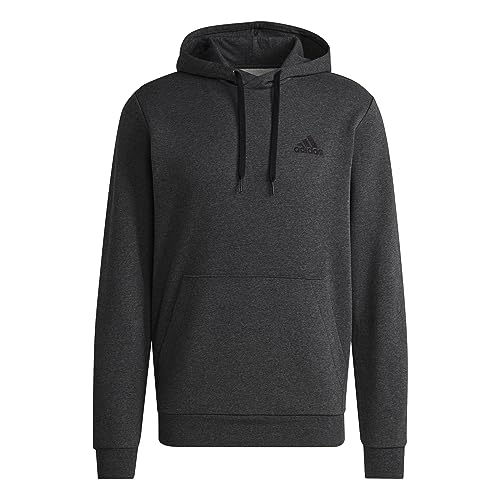 Adidas Feelcozy Hooded Sweatshirt Dgreyh/Black M
