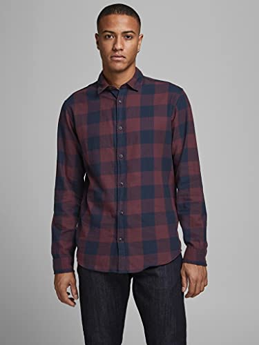 Jack and Jones Mens Gingham Shirt