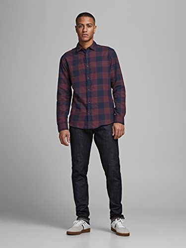 Jack and Jones Mens Gingham Shirt