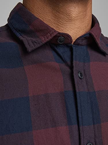 Jack and Jones Mens Gingham Shirt