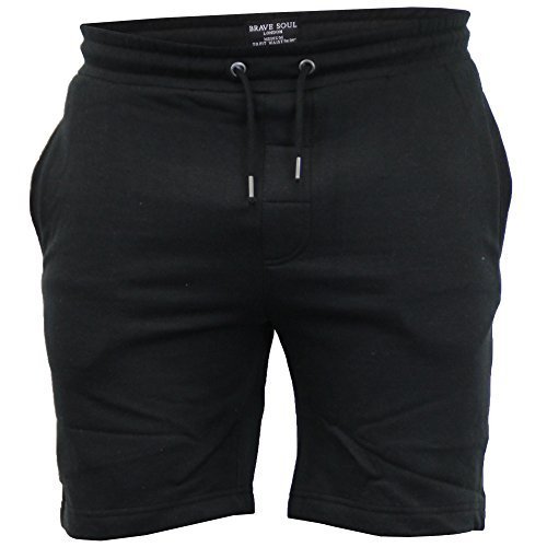 Brave Soul Men's Shorts 69TARLEYC Black Medium