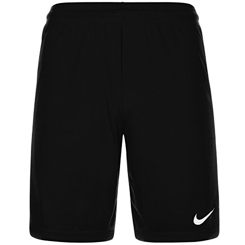 Nike Men Park II Knit (No Briefs) Shorts - Black/White, M