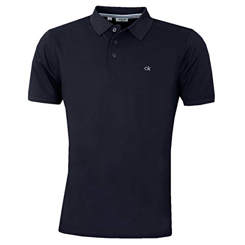 Calvin Klein Mens Campus Polo Shirt - Navy - L