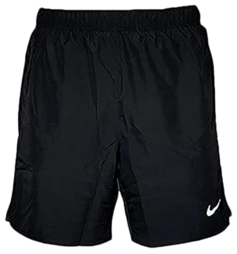 NIKE DV9359-010 M NK DF Challenger 7BF Short Shorts Men's Black/Black/Black/Reflective SILV Size S