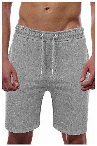 Mens Brave Soul Tarley Fleece Shorts | Grey | XL