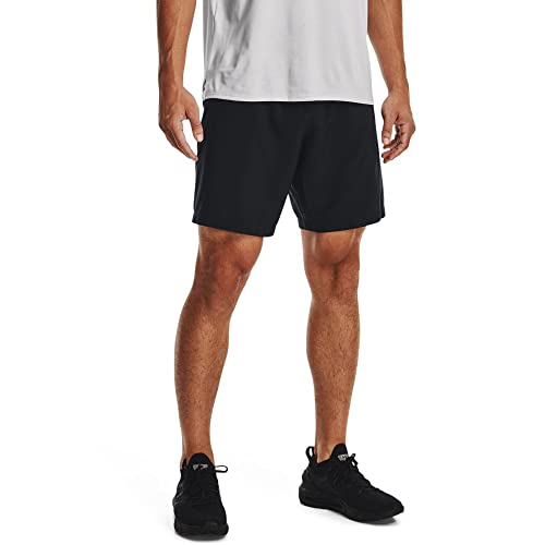 Under Armour Men's Ua Woven Graphic Ultra Lightweight Men s Gym Shorts Sweat Wicking and Quick Drying Running Shorts, 001 Black, M UK