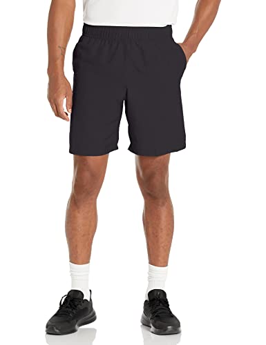 Under Armour Men's Woven Graphic Shorts, 001 Black, L