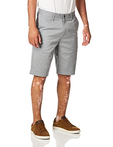 Volcom Men's Vmonty Stretch Chino Short, Heather Grey, 34