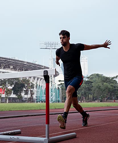 ZENGVEE Men's 2 Pack Sport Shorts Gym Athletic Shorts with Zip Pockets Quick Dry for Jogger,Trainning,Workout(20515-Black Navy-XL)