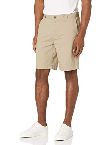 Amazon Essentials Men's Slim-Fit 9" Short, Khaki Brown, 38W