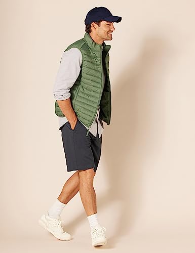 Amazon Essentials Men's Classic-Fit 9" Short, Blue, 36W