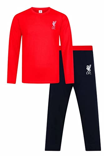 Mens Official Liverpool Football Club Red Long LFC Pyjamas (XX-Large)