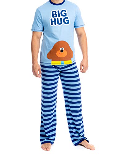 Hey Duggee Mens Pyjamas Blue Size Large