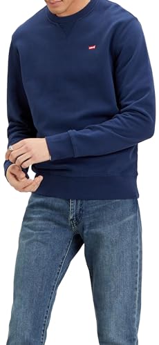 Levi's Men's Crew Sweatshirt Blue XL