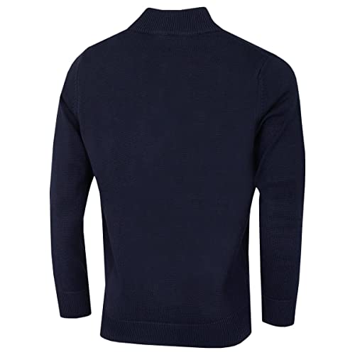 Calvin Klein Golf Mens Cotton Sweater - Navy - M
