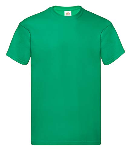 Fruit of the Loom Men's Original T. T-Shirt, Kelly Green, XX-Large