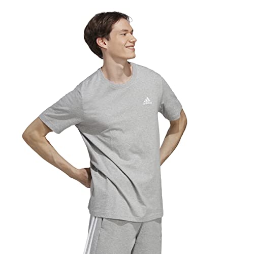 adidas IC9288 M SL SJ T T-Shirt Men's Medium Grey Heather S