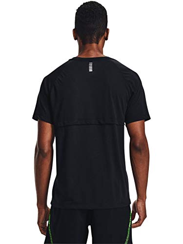 Under Armour Mens UA Streaker SS, men's breathable gym t shirt with mesh panels and reflective detail, comfortable and quick-drying running apparel