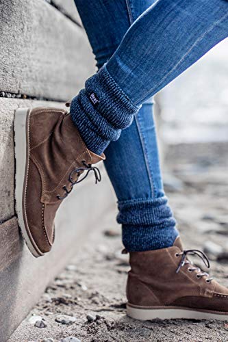 HEAT HOLDERS - Mens & Womens 2.3 Tog Original Thermal Socks | 3 Sizes | Thick Warm Fluffy Insulated Socks for Winter | Ideal for Raynauds (6-11, Denim)