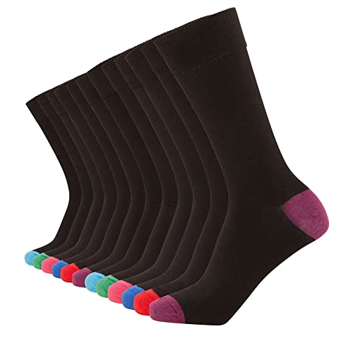 FM London 12-pack Anti-odour Calf Socks Calf Socks Unisex ,9-12UK(43-46EU)