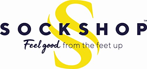 SockShop Men's Patterned Bright Colourful Natural Bamboo Socks Various Designs for Everyday Wear Size 7-11 Pack of 5 Bold Classic Bright 7-11