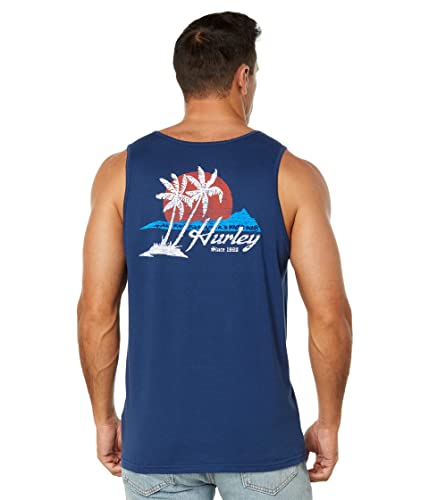 Hurley Men's Evd Diamond Head Tank T Shirt, H4024, M UK
