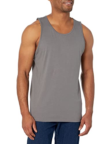 Amazon Essentials Men's Regular-Fit Vest, Grey, L