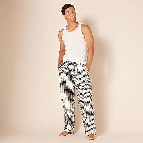 Amazon Essentials Men's Tank Vests, Pack of 6, White, M