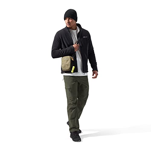 Berghaus Men's Activity Polartec Thermal Pro Interactive Fleece Jacket, Extra Warmth, Soft Feel, Black, L