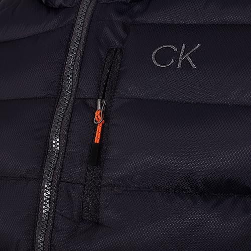 Calvin Klein Mens San Gabriel Padded Jacket - Navy/Navy - L