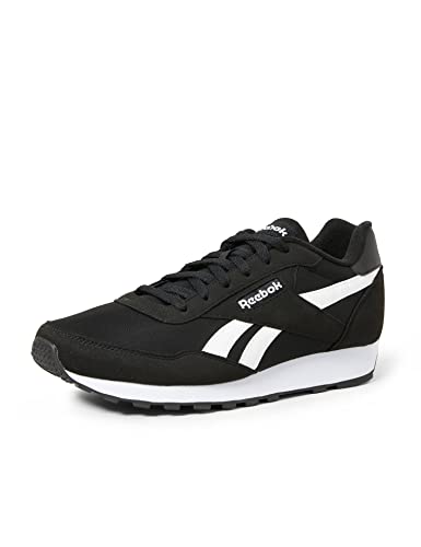 Reebok Unisex Rewind Run Trainer, Core Black White Core Black, 10.5 UK Men 12 UK Women