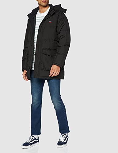 Levi's Men's Fillmore Mid Parka 2.0 Jet Black (Black) L -