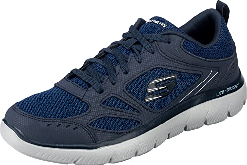 Skechers Summits South Rim Mens Blue Trainers - Size 9 UK - Blue