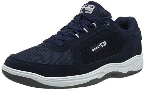 Gola Men's Gola Belmont Lace Wide Fitness Shoes, Blue Navy De, 10 UK Wide