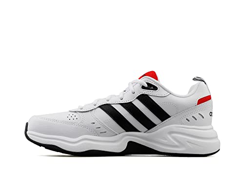 adidas Men's Strutter Trainers, Ftwr White/Core Black/Active Red, 6.5 UK