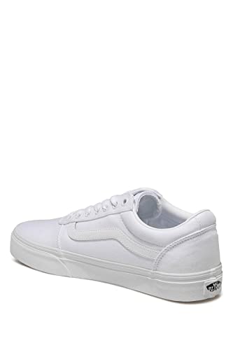 Vans Men's Ward Sneaker, (Canvas) White/White, 12 UK medium