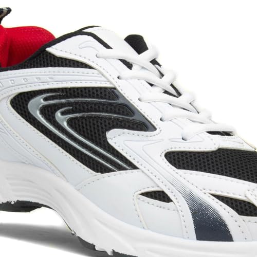 XL Weaver Mens Jogger Trainer - Size 11 UK - White