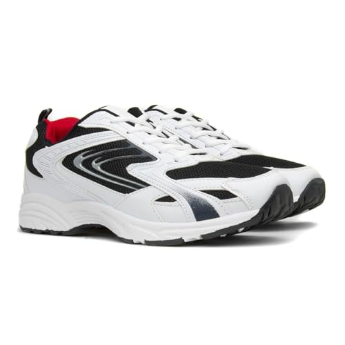 XL Weaver Mens Jogger Trainer - Size 11 UK - White