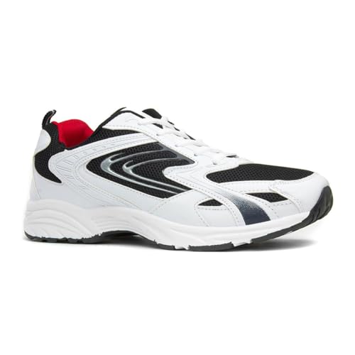 XL Weaver Mens Jogger Trainer - Size 11 UK - White