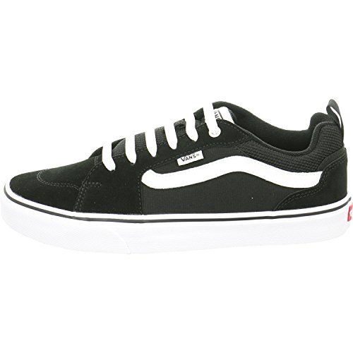 Vans Men's Filmore Trainers, Suede Canvas Black White, 10 UK