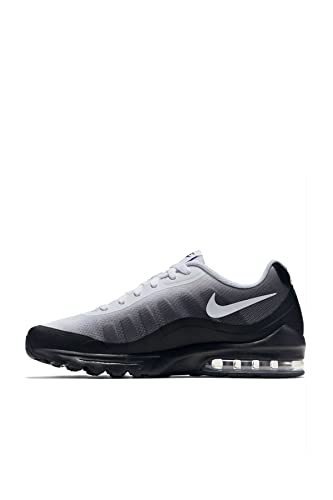NIKE Men's Air Max Invigor Print Running Shoes, Multicolour Black White Cool Grey 010, 10.5 UK