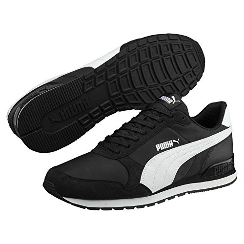 PUMA Unisex ST Runner v2 NL Sneaker, Black, 11 UK